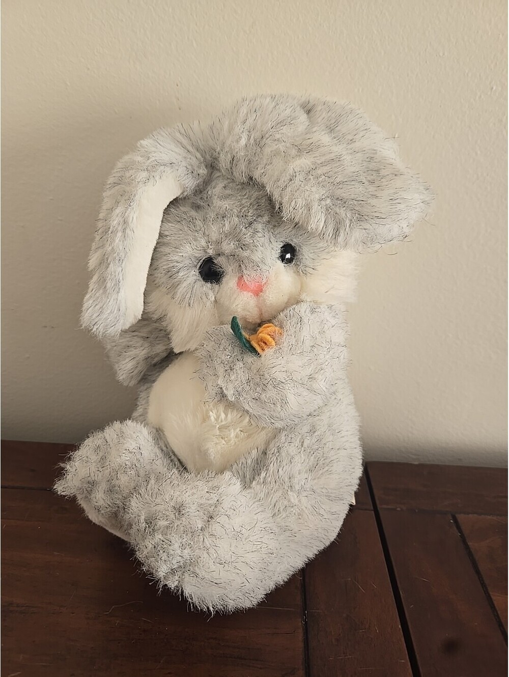 Westcliff Collection 9" Gray Bunny Rabbit Plush Floppy Ears Stuffed Animal Toy
